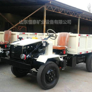 3噸煤礦用防爆無(wú)軌膠輪車
